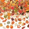 SANNIX 350pc Fall Charms, Thanksgiving Enamel Pumpkin Maple Leaf Turkey Autumn Charms for Jewelry Making, Bulk for Bracelets, Necklaces, Earrings, Craft Making
